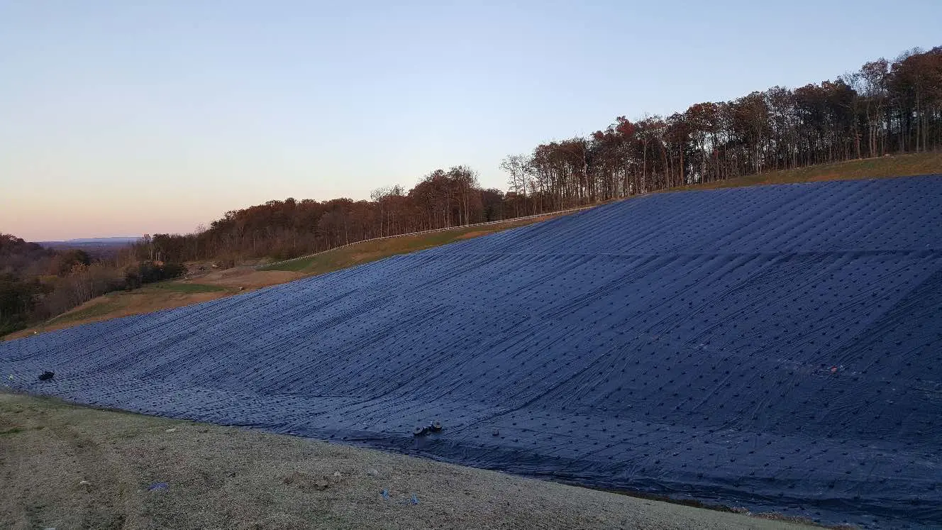 PFAS containment using HDPE geomembrane liner