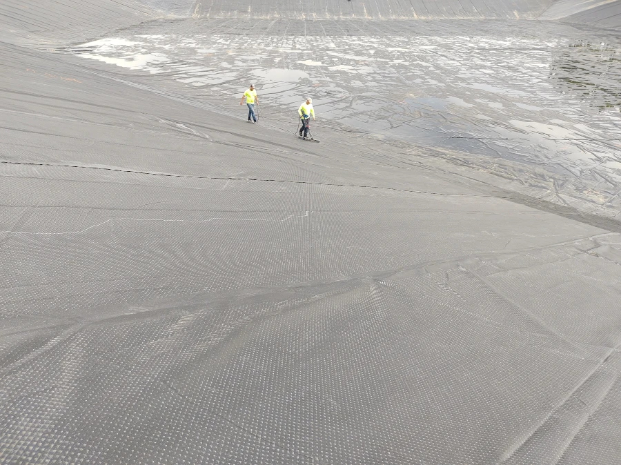 Geomembrane liner Electric Leak Location Testing Cover photo